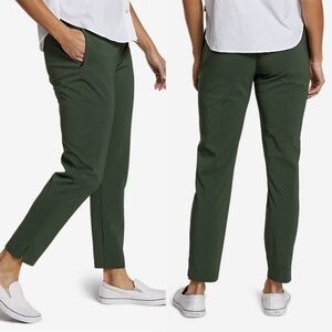 Eddie Bauer Women's Incline High Rise Slim Ankle Pants Sz 16